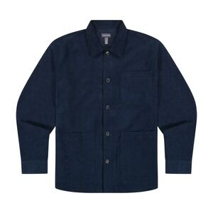 New Van Heusen Corduroy Shacket Work Jacket Men's XXL 2XL Navy Button Up Pockets